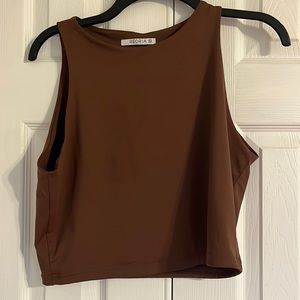 ReoRia brand brown tank (Amazon) size xl